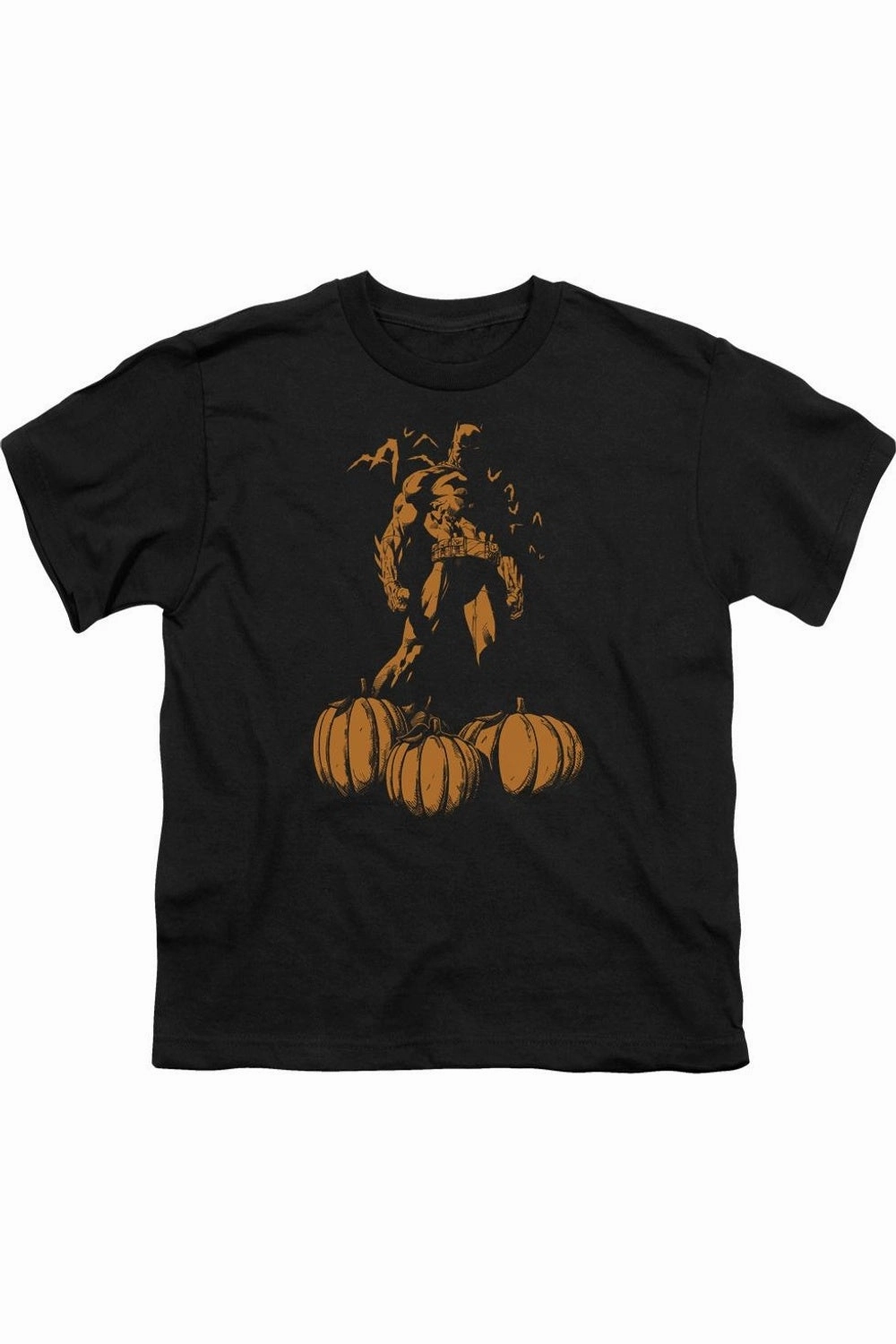 Batman A Bat Among Pumpkins Short Sleeve Juvenile Tee / T-Shirt graphic tees for boys, polo shirts boys