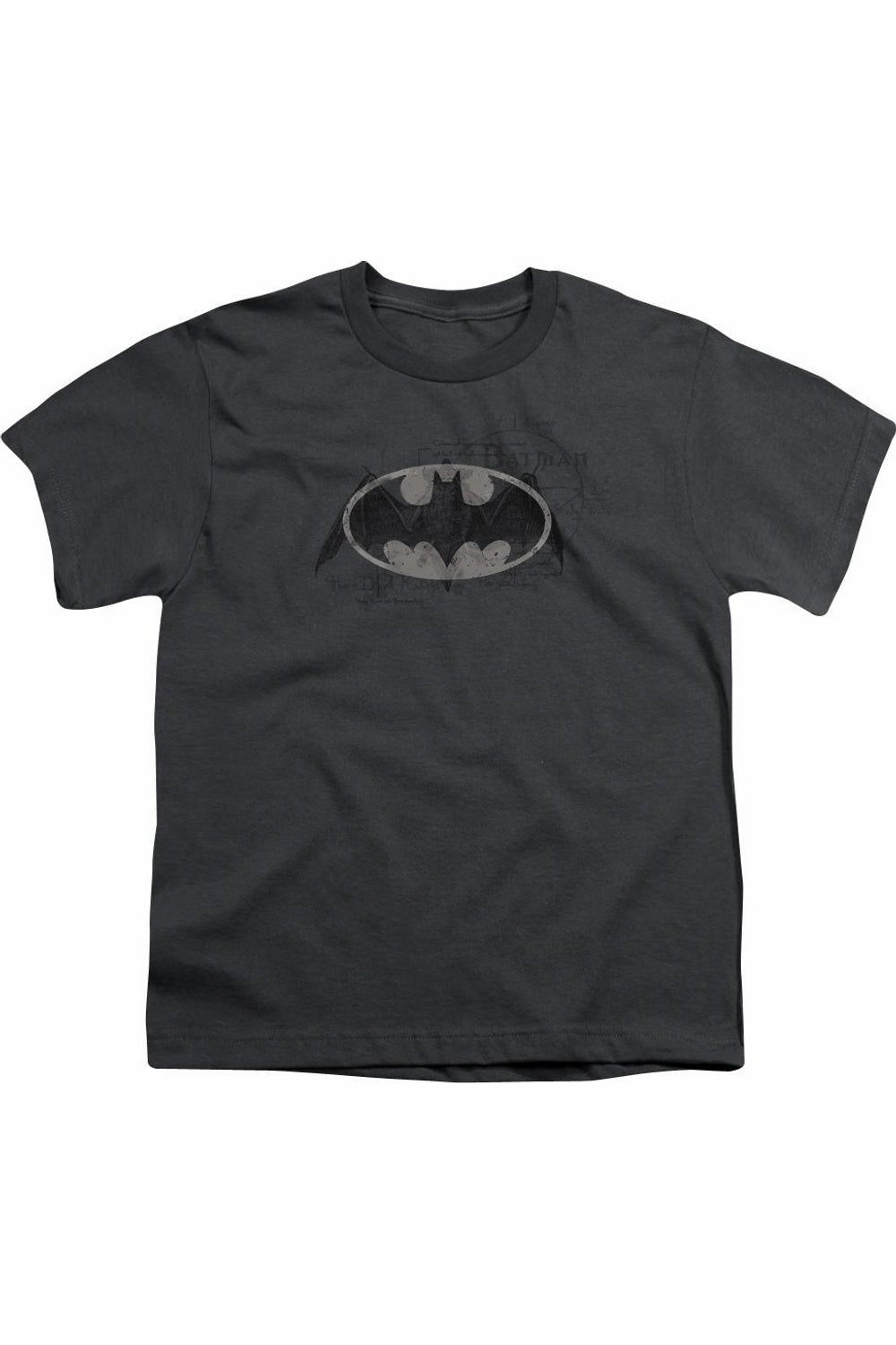 Batman Arcane Bat Logo Short Sleeve Youth Tee / T-Shirt graphic tees for boys, polo shirts boys