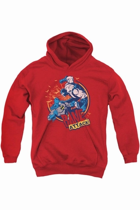 Batman Bane Attack! Youth Pull Over Hoodie / Hooded Sweatshirt graphic tees for boys, polo shirts boys
