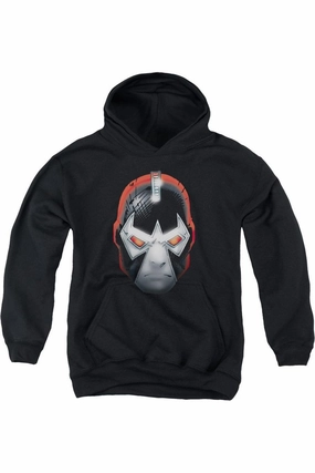 Batman Bane Head Youth Pull Over Hoodie / Hooded Sweatshirt graphic tees for boys, polo shirts boys