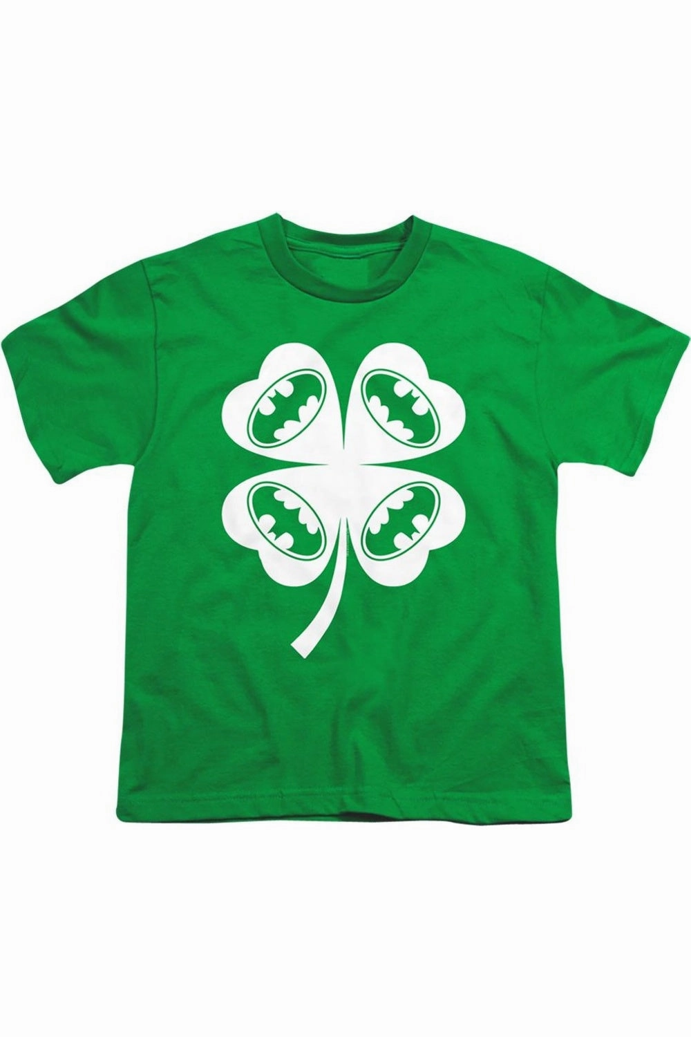 Batman Bat Clover Short Sleeve Youth Tee / T-Shirt graphic tees for boys, polo shirts boys