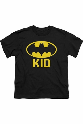 Batman Bat Kid Short Sleeve Juvenile Tee / T-Shirt graphic tees for boys, polo shirts boys
