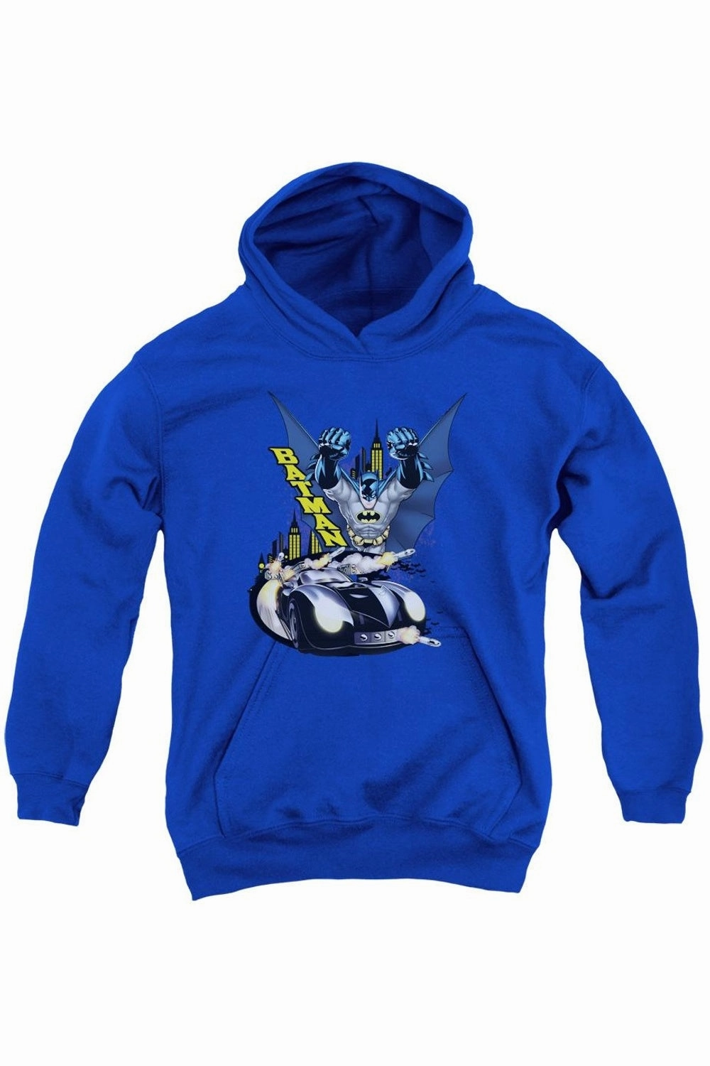 Batman By Air & By Land Youth Pull Over Hoodie / Hooded Sweatshirt graphic tees for boys, polo shirts boys