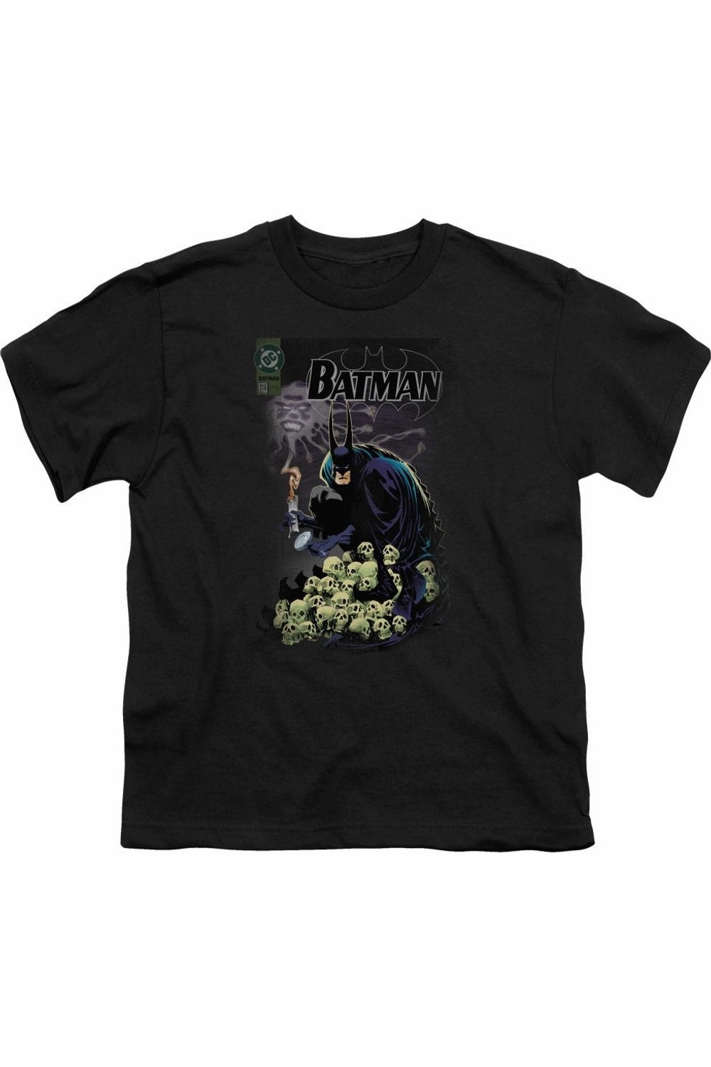 Batman Cover #516 Short Sleeve Juvenile Tee / T-Shirt graphic tees for boys, polo shirts boys