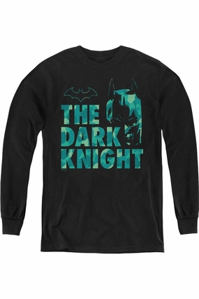 Batman Cutting Pattern Youth Long Sleeve Sweatshirt graphic tees for boys, polo shirts boys