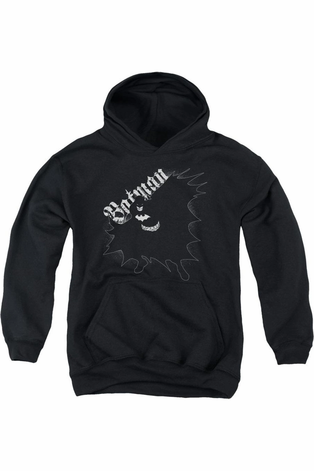 Batman Darkness Youth Pull Over Hoodie / Hooded Sweatshirt graphic tees for boys, polo shirts boys