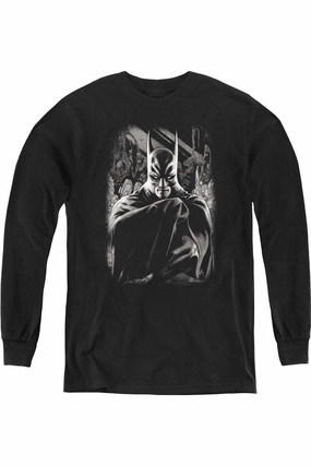 Batman Detective 821 Cover Youth Long Sleeve Tee / T-Shirt graphic tees for boys, polo shirts boys
