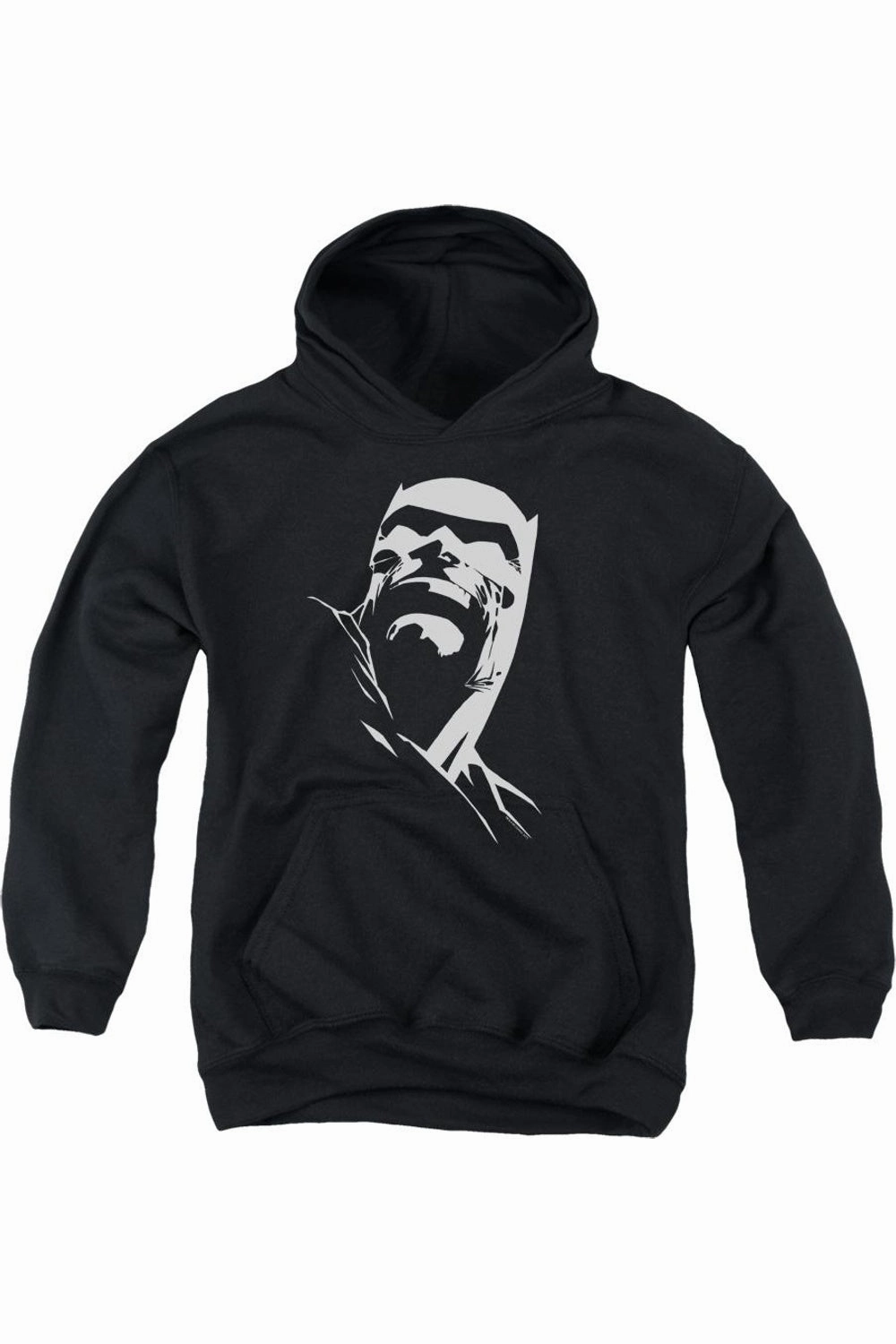Batman Dkr Head Youth Pull Over Hoodie / Hooded Sweatshirt graphic tees for boys, polo shirts boys