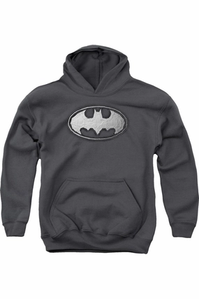 Batman Duct Tape Logo Youth Pull Over Hoodie / Hooded Sweatshirt graphic tees for boys, polo shirts boys
