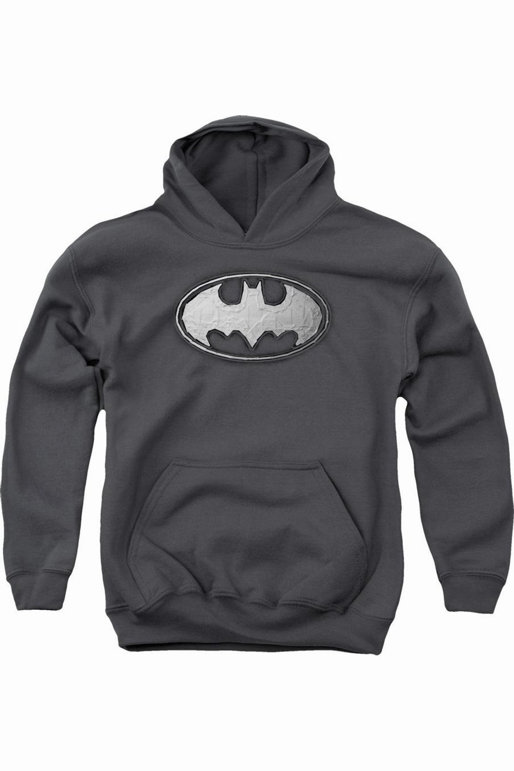 Batman Duct Tape Logo Youth Pull Over Hoodie / Hooded Sweatshirt graphic tees for boys, polo shirts boys