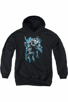 Batman Evil Rising Youth Pull Over Hoodie / Hooded Sweatshirt graphic tees for boys, polo shirts boys