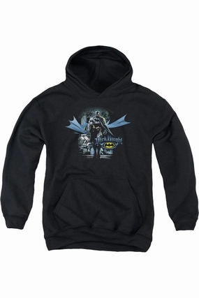 Batman From The Depths Youth Pull Over Hoodie / Hooded Sweatshirt graphic tees for boys, polo shirts boys