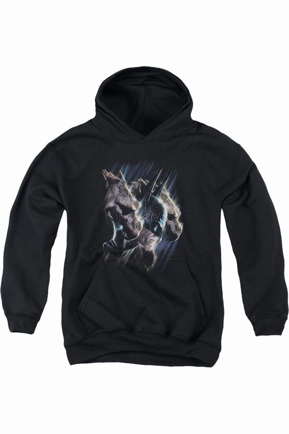 Batman Gargoyles Youth Pull Over Hoodie / Hooded Sweatshirt graphic tees for boys, polo shirts boys