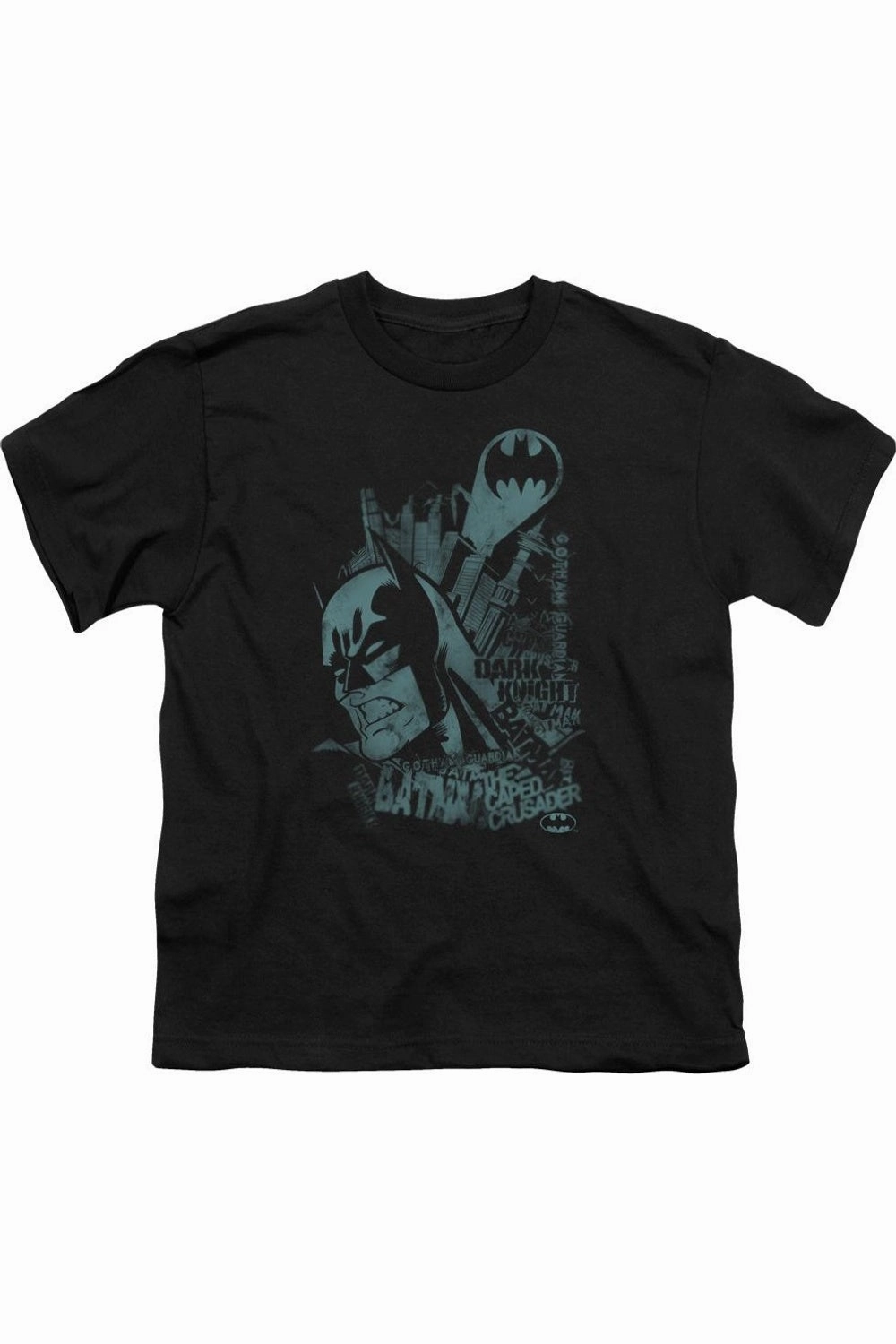 Batman Gritted Tee / T-Shirtth Short Sleeve Youth Tee / T-Shirt graphic tees for boys, polo shirts boys