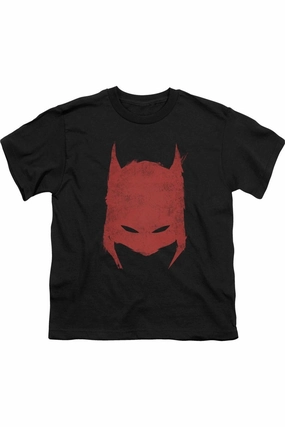 Batman Hacked & Scratched Short Sleeve Youth Tee / T-Shirt graphic tees for boys, polo shirts boys