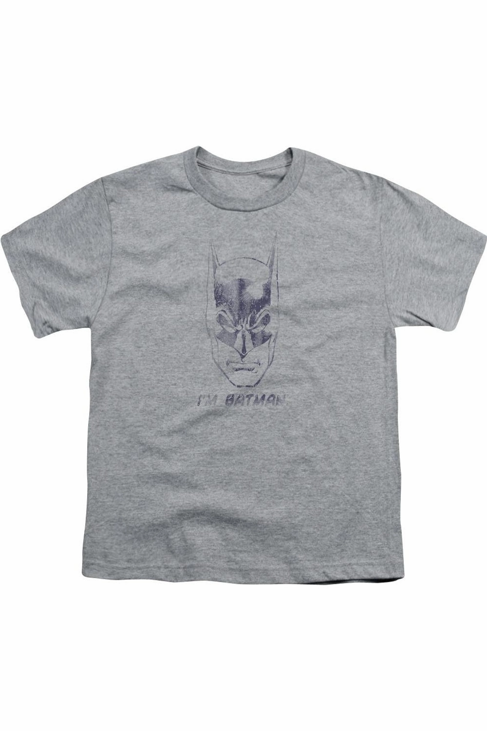 Batman Im Batman Short Sleeve Youth Tee / T-Shirt graphic tees for boys, polo shirts boys