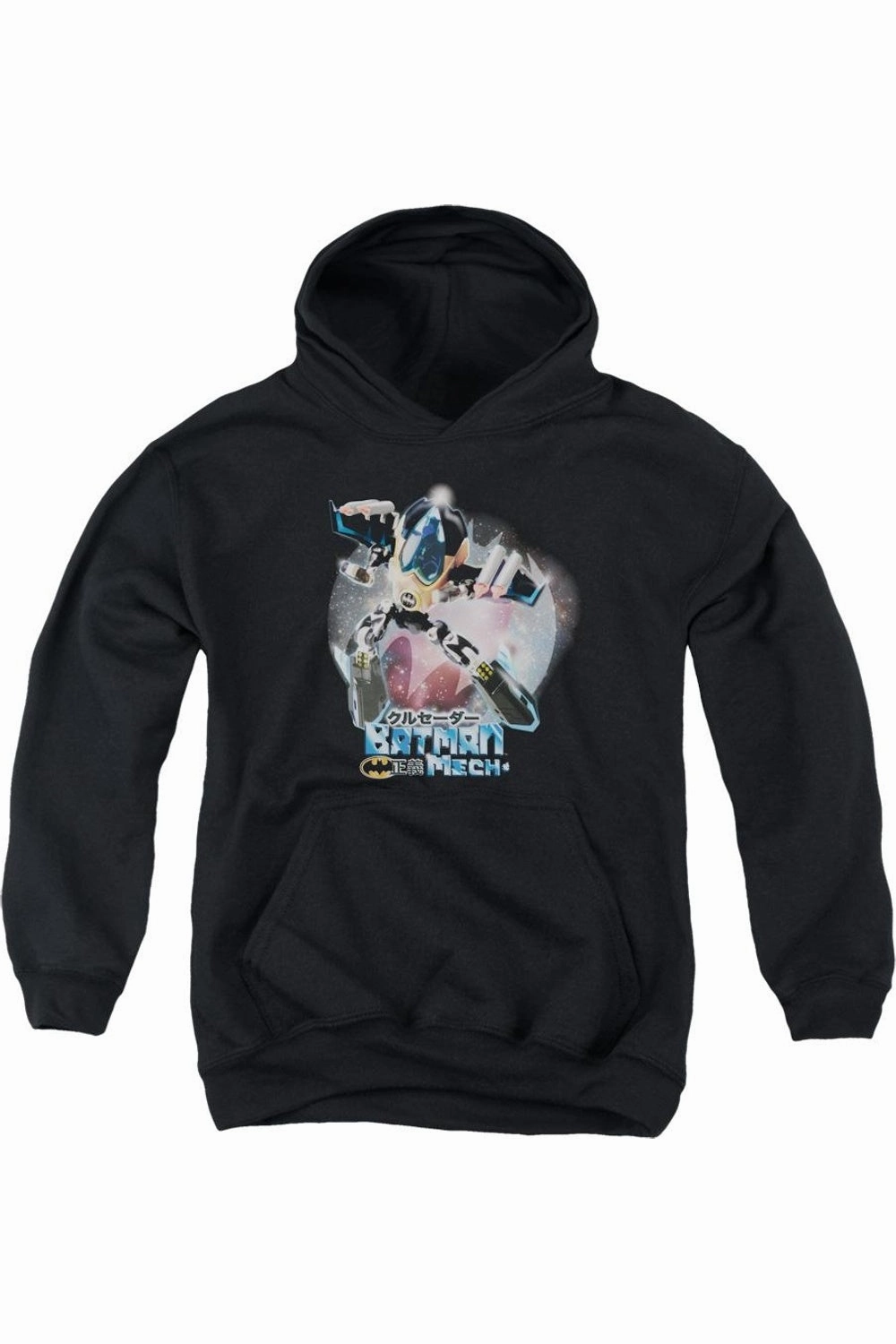 Batman Mech Youth Pull Over Hoodie / Hooded Sweatshirt graphic tees for boys, polo shirts boys