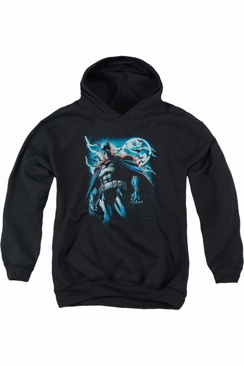 Batman Stormy Knight Youth Pull Over Hoodie / Hooded Sweatshirt graphic tees for boys, polo shirts boys
