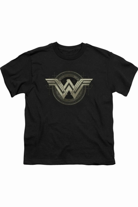 Batman V Superman Ancient Emblems Short Sleeve Juvenile Tee / T-Shirt graphic tees for boys, polo shirts boys