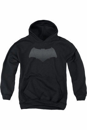 Batman V Superman Batman Logo Youth Pull Over Hoodie / Hooded Sweatshirt graphic tees for boys, polo shirts boys