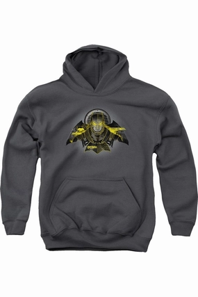 Batman V Superman Batman Tech Youth Pull Over Hoodie / Hooded Sweatshirt graphic tees for boys, polo shirts boys