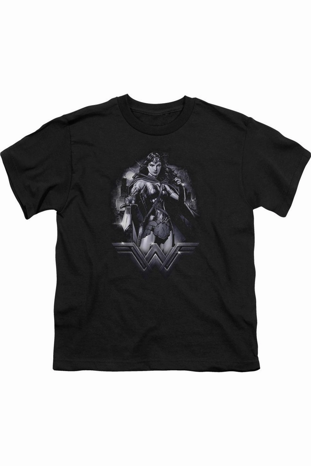 Batman V Superman Rainy Night Short Sleeve Juvenile Tee / T-Shirt graphic tees for boys, polo shirts boys
