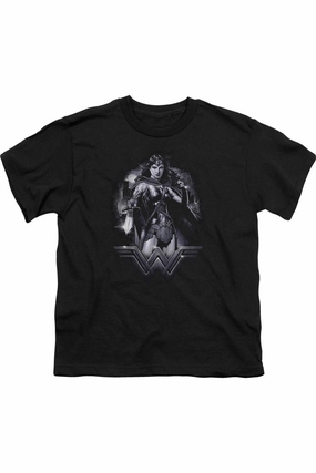 Batman V Superman Rainy Night Short Sleeve Juvenile Tee / T-Shirt graphic tees for boys, polo shirts boys