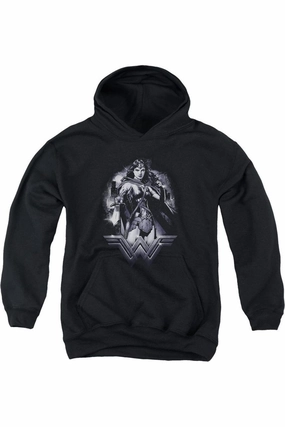 Batman V Superman Rainy Night Youth Pull Over Hoodie / Hooded Sweatshirt graphic tees for boys, polo shirts boys