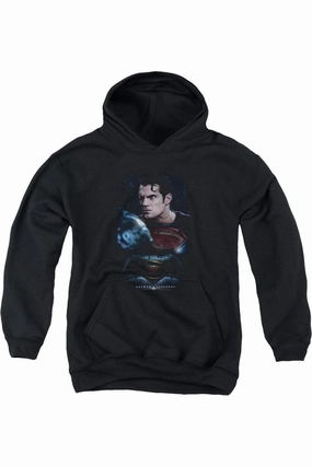 Batman V Superman Super Angry Youth Pull Over Hoodie / Hooded Sweatshirt graphic tees for boys, polo shirts boys