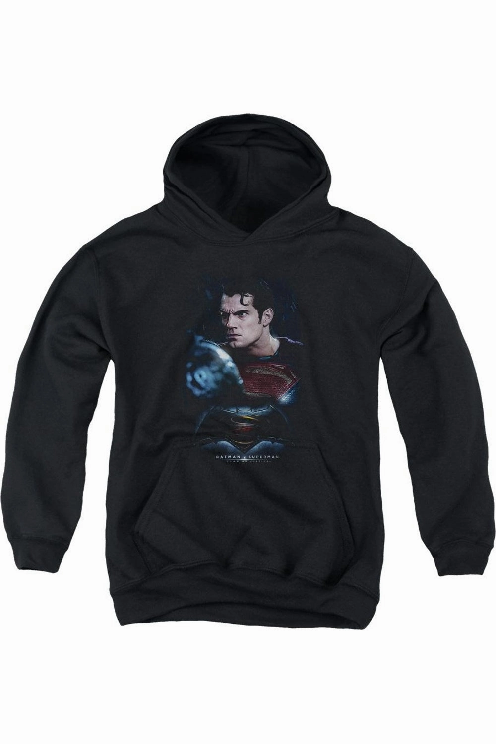 Batman V Superman Super Angry Youth Pull Over Hoodie / Hooded Sweatshirt graphic tees for boys, polo shirts boys