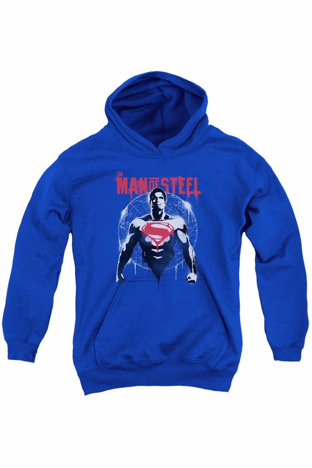Batman V Superman Super Spray Youth Pull Over Hoodie / Hooded Sweatshirt graphic tees for boys, polo shirts boys