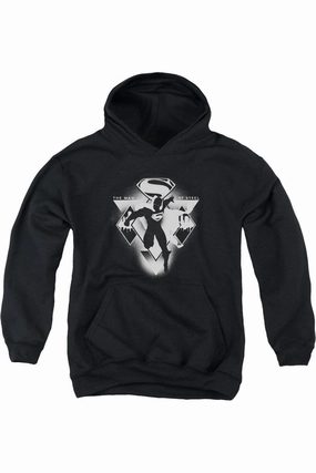 Batman V Superman Triple Diamond Youth Pull Over Hoodie / Hooded Sweatshirt graphic tees for boys, polo shirts boys