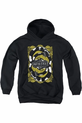 Beetlejuice We Got Worms Youth Pull Over Hoodie / Hooded Sweatshirt graphic tees for boys, polo shirts boys