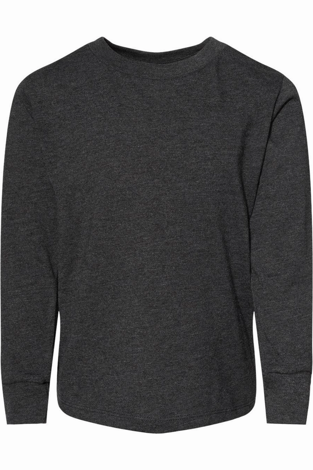 BELLA   CANVAS Toddler Jersey Long Sleeve Tee graphic tees for boys, polo shirts boys