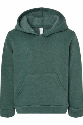 BELLA   CANVAS Toddler Sponge Fleece Pullover Hoodie winter jackets for boys, lightweight puffer boys