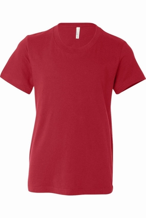 BELLA   CANVAS Youth Jersey Tee graphic tees for boys, polo shirts boys