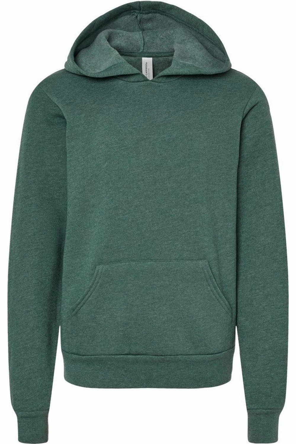 BELLA   CANVAS Youth Sponge Fleece Hoodie Boys Waterproof Parka