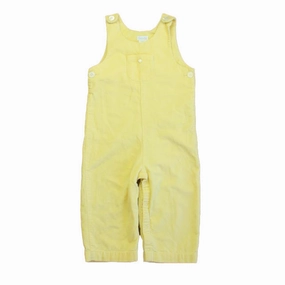 Best & Co. Boys Yellow Overalls 2-piece outfit boys, toddler matching sets