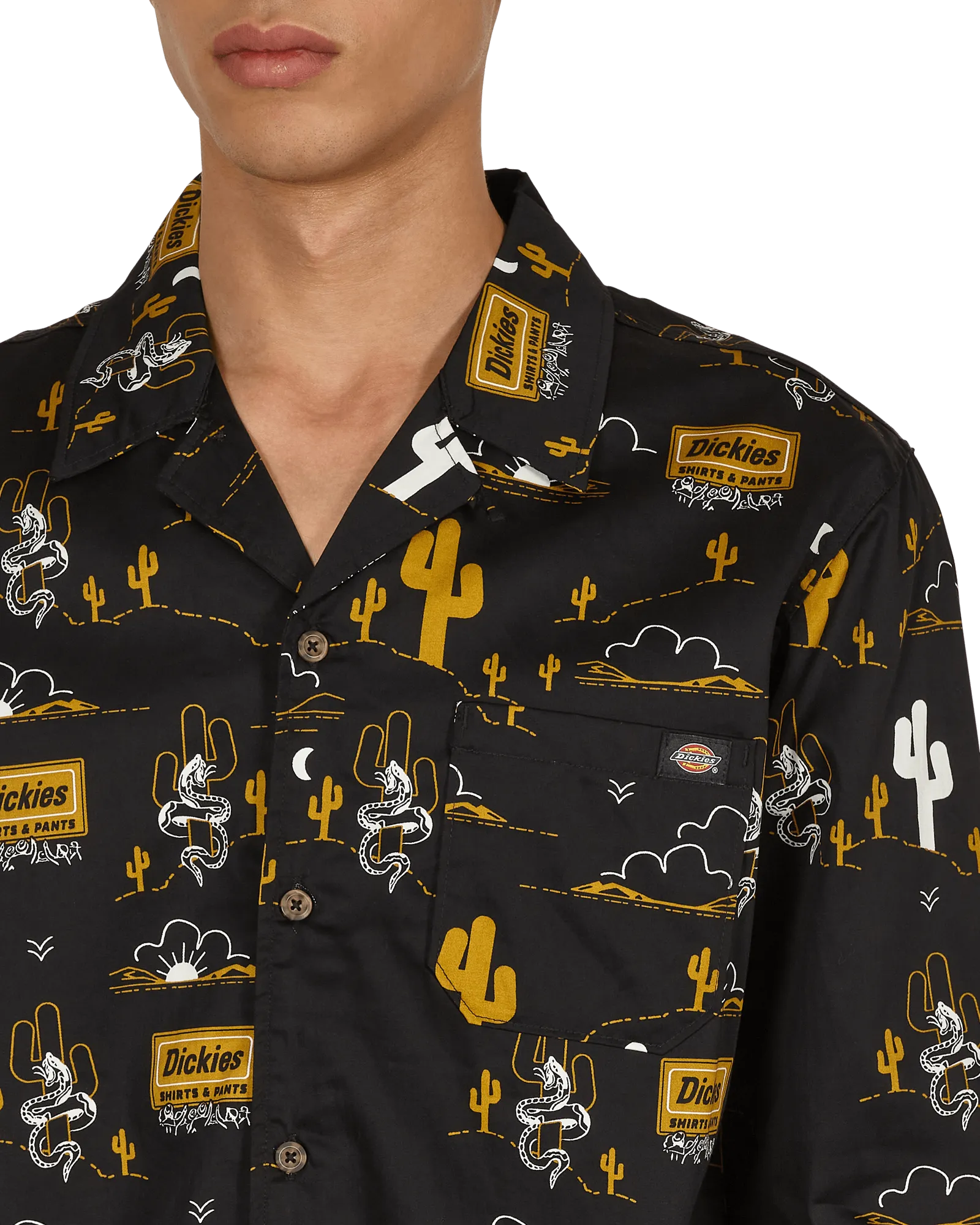 Bettles AOP Shirt Black