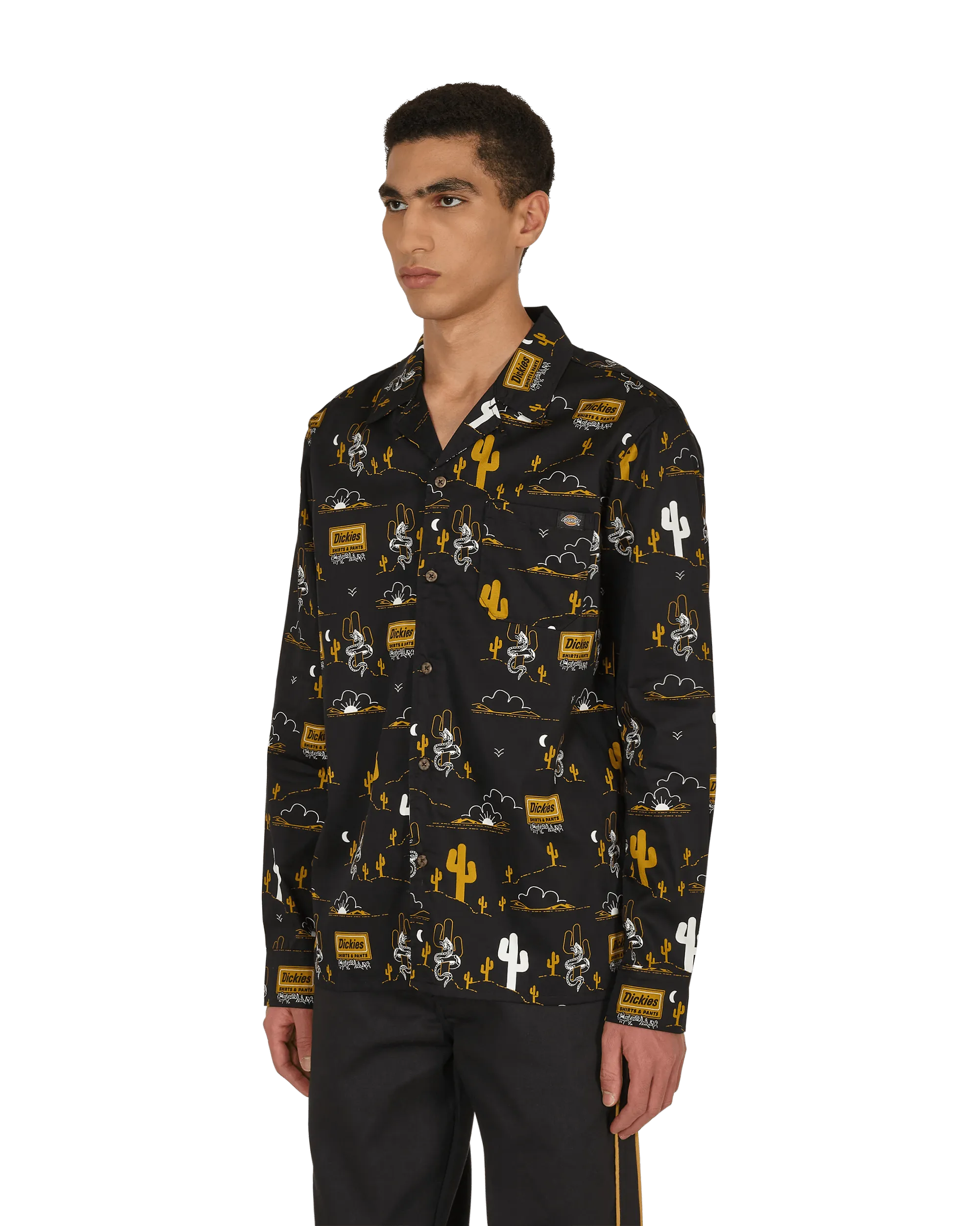 Bettles AOP Shirt Black