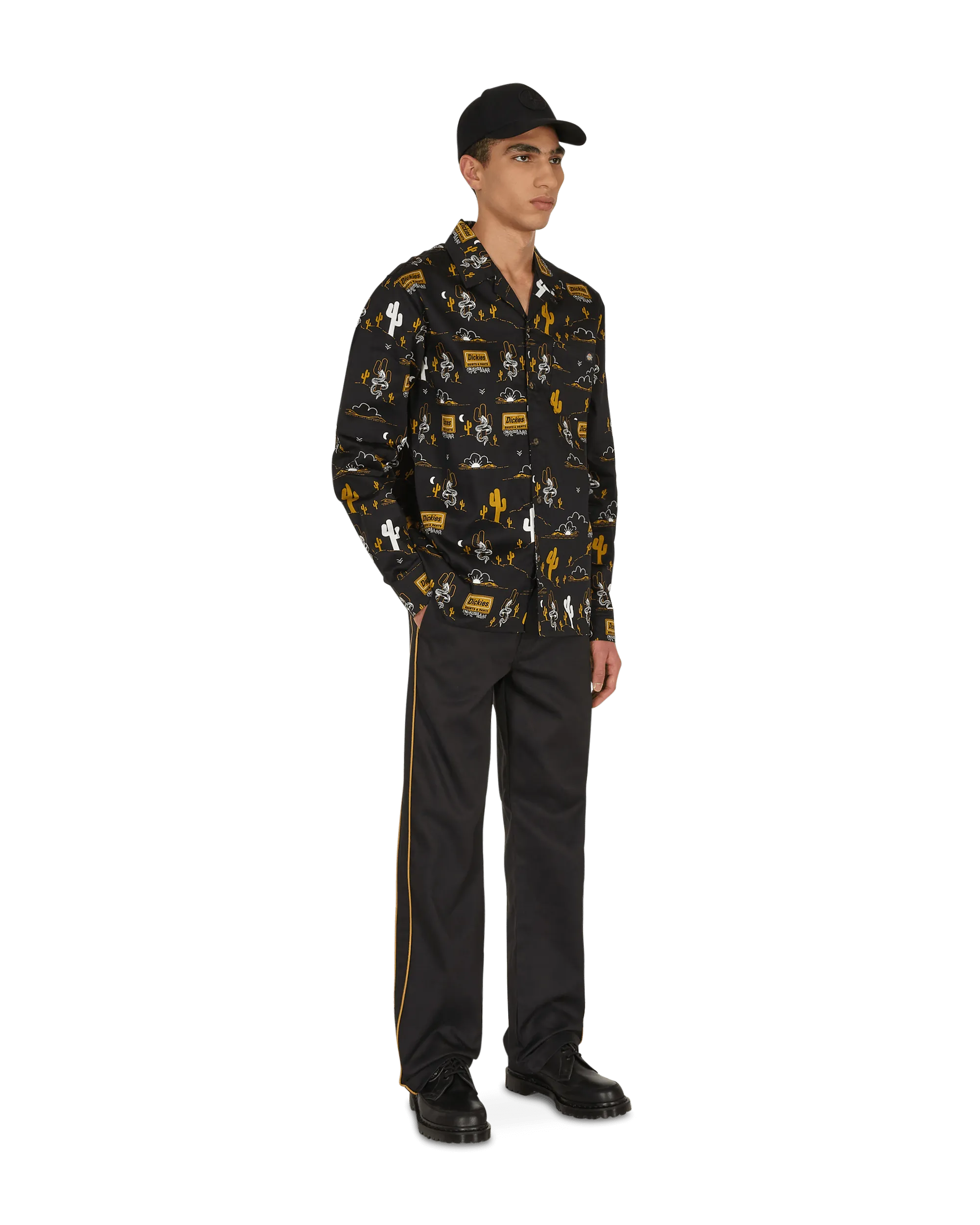Bettles AOP Shirt Black