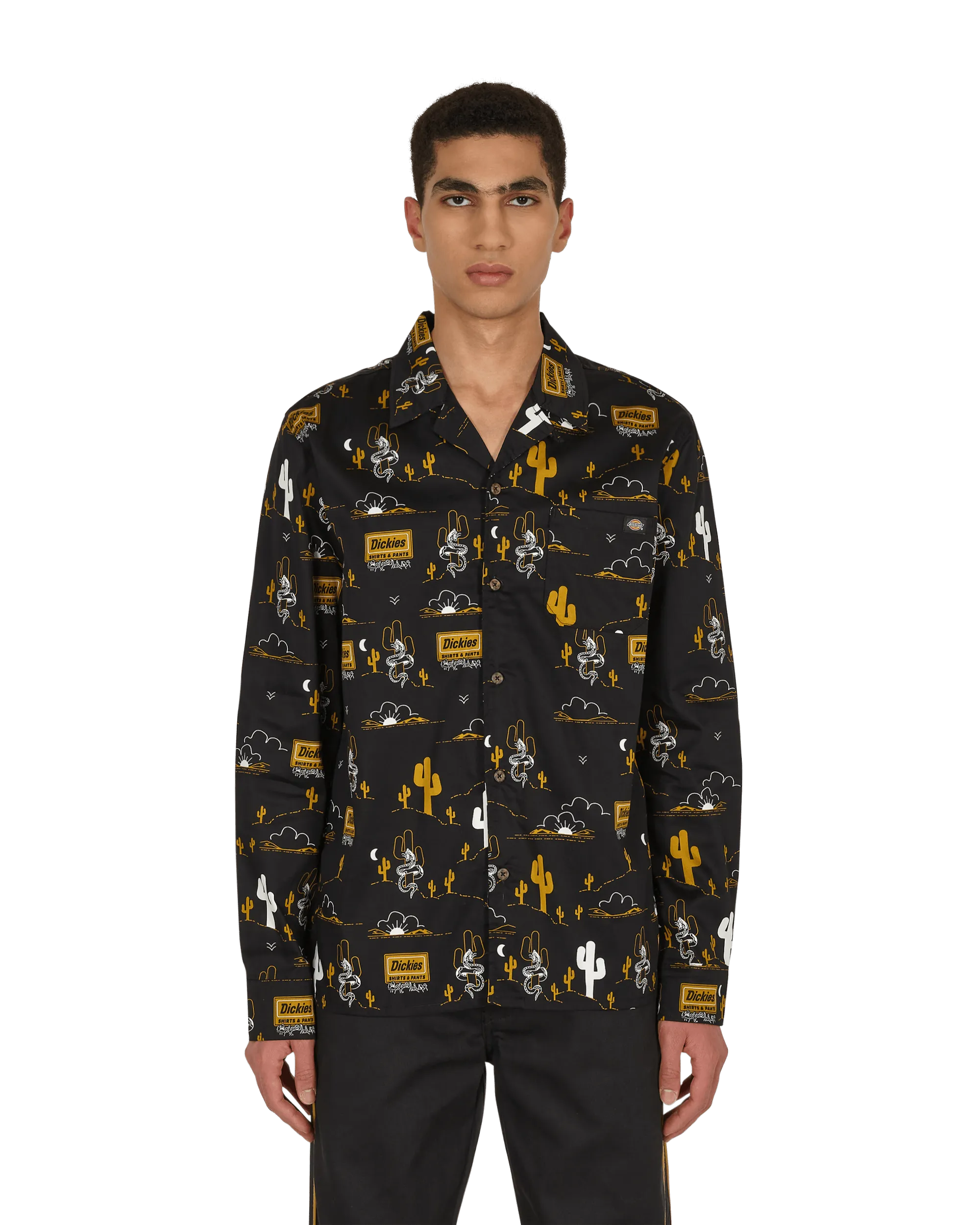 Bettles AOP Shirt Black