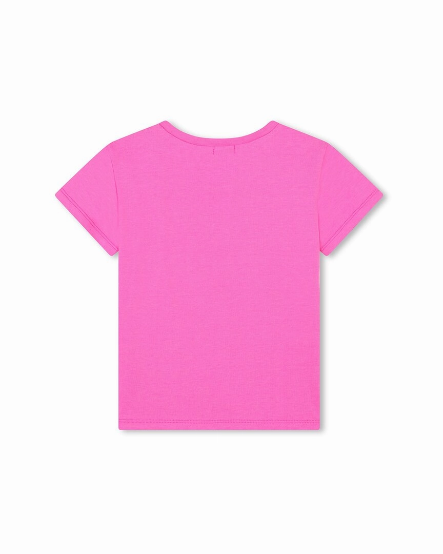 Billieblush Sequin Heart Applique T-Shirt Girls Tunic Top
