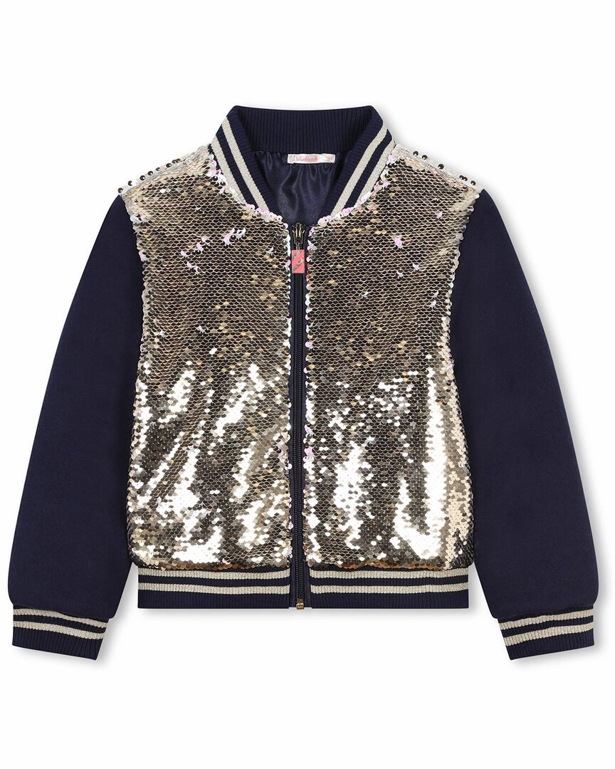 Billieblush Sequin Reversible Zip Jacket girls trench coats, waterproof jackets girls