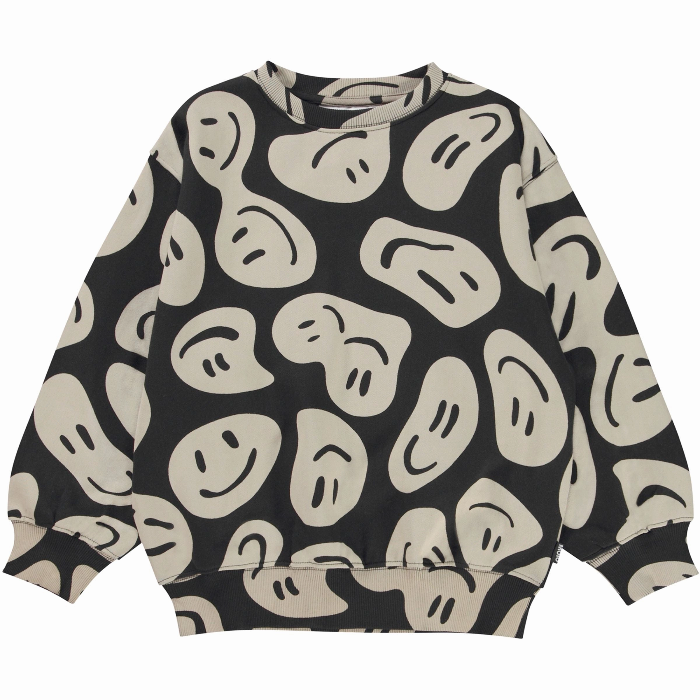 Black Monti Sweatshirt Boys Henley T Shirt