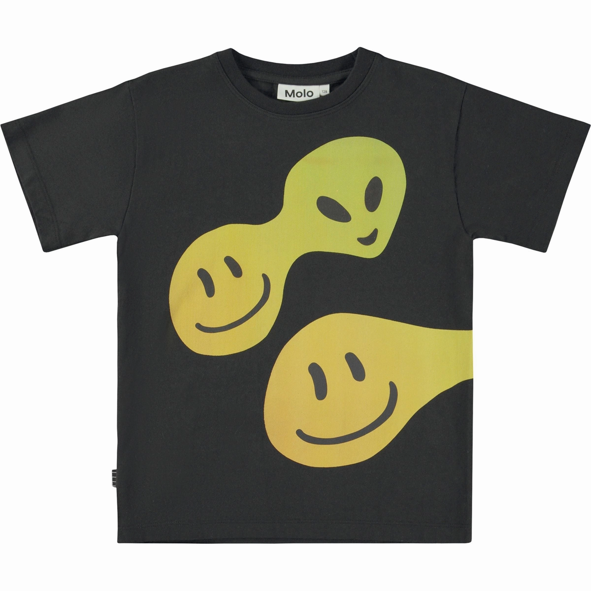 Black Raveno T-Shirt Boys Henley T Shirt