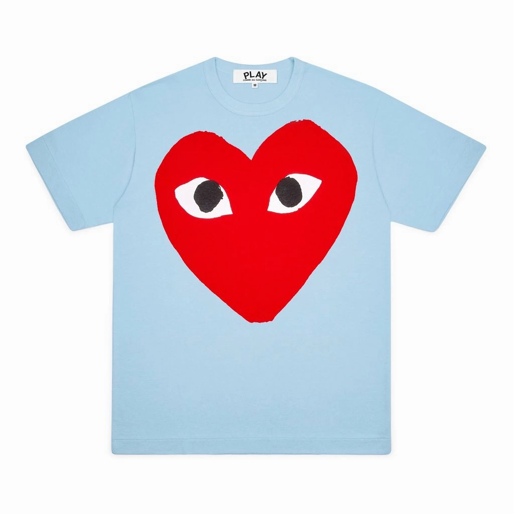 Blue & Red Heart T-Shirt graphic tees for boys, polo shirts boys