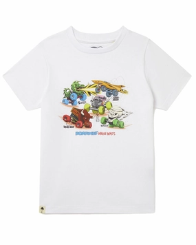 Boardies Wheelie Beasts Tee ruffle tops girls, long sleeve tees girls