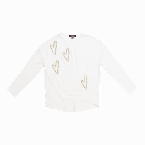 Bobby Tunic ruffle tops girls, long sleeve tees girls