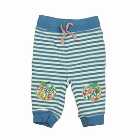 Boden Girls Blue | White Stripe Leggings boys jogger pants, school uniform pants boys